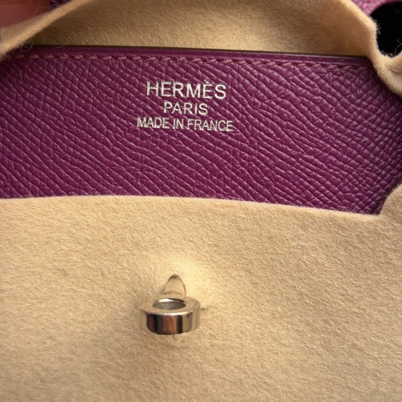 Hermes Birkin 35 Epsom Anemone Bag PHW - Picture 3 of 16